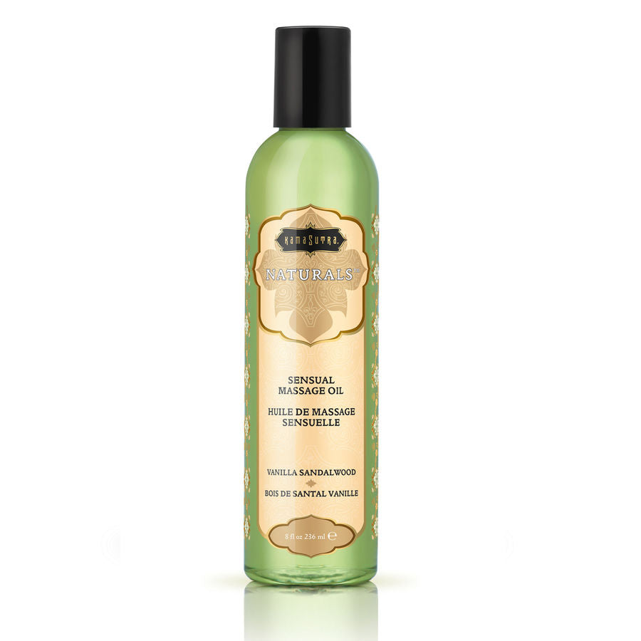 KAMASUTRA - ÓLEO DE MASSAGEM BAUNILHA E SÂNDALO 236 ML - Sex Shop Sexy