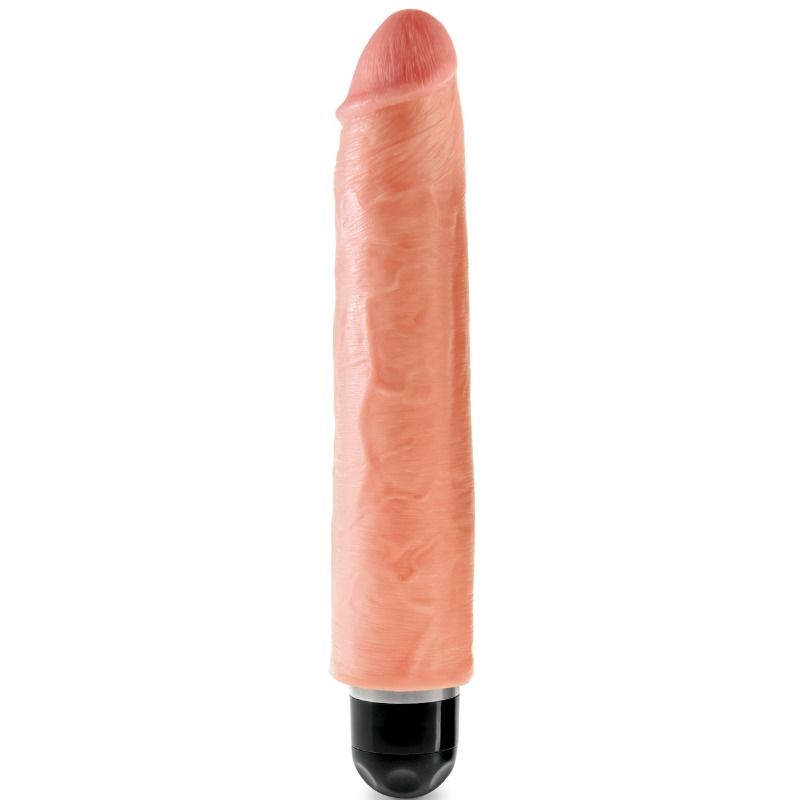 KING COCK - VIBRADOR REALISTA STIFFY 25.4 CM NATURAL - Sex Shop Sexy