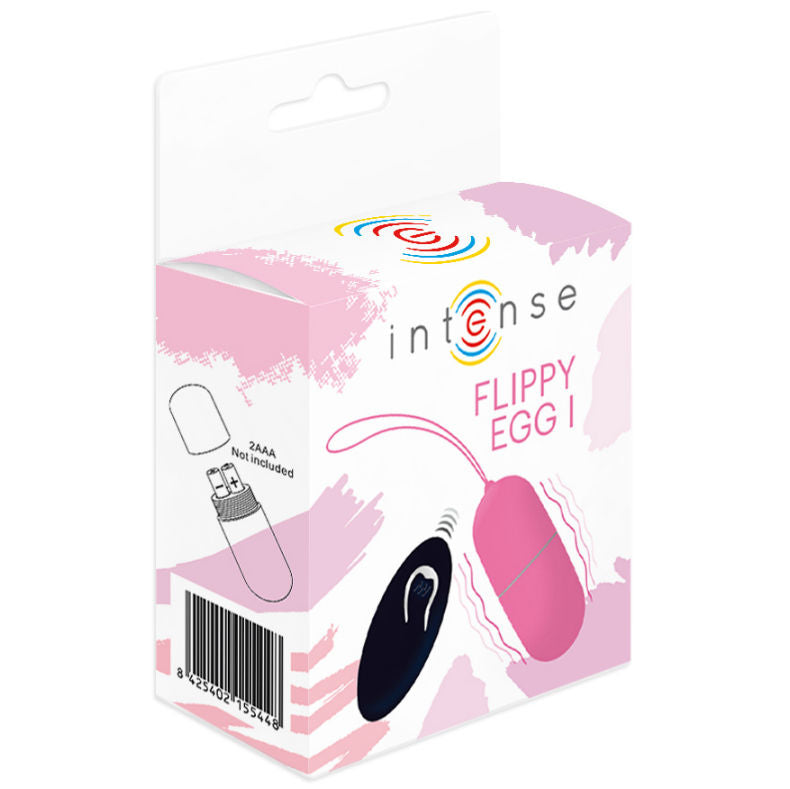 INTENSE - FLIPPY I VIBRADOR OGG COM CONTROLE REMOTO ROSA