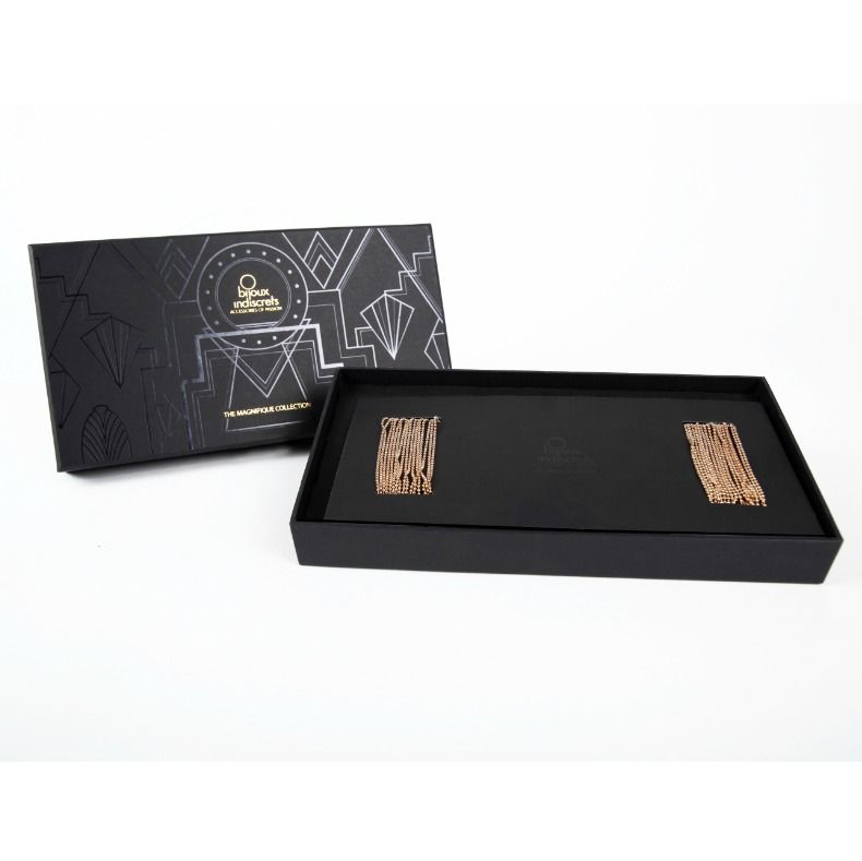 BIJOUX - MAGNIFIQUE JOIA DE CORRENTES METÁLICAS PARA CINTURA DOURADA - Sex Shop Sexy