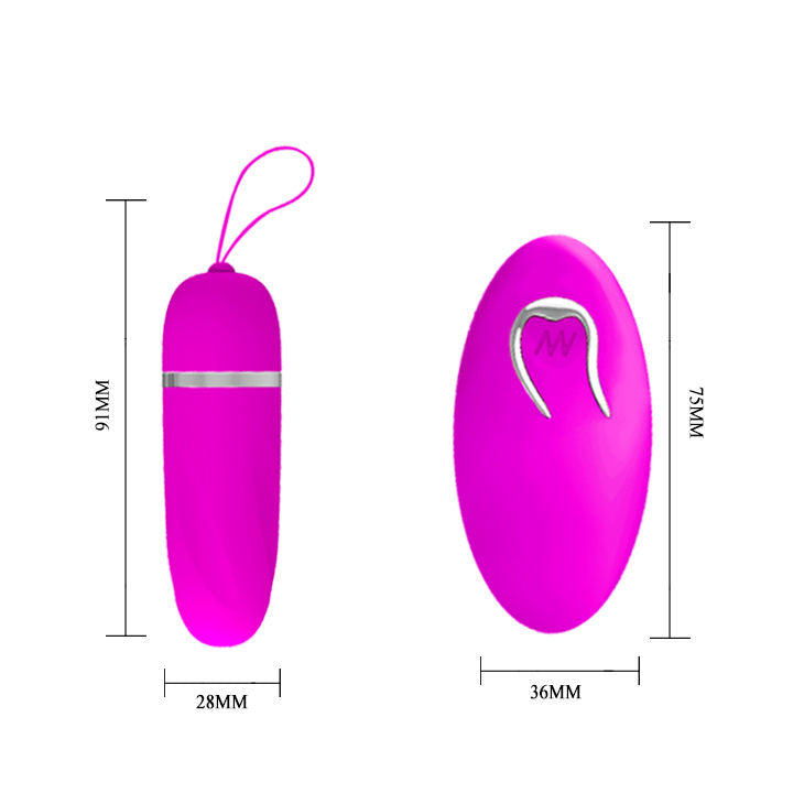 PRETTY LOVE - OVO VIBRADOR DEBBY COM COMANDO - Sex Shop Sexy