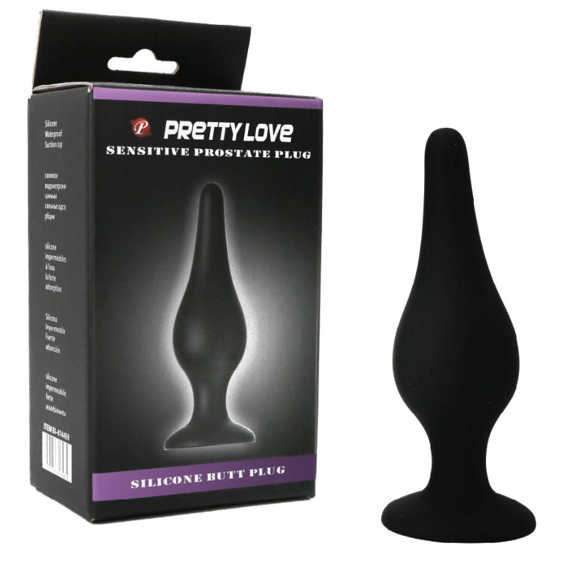 PRETTY LOVE - PLUG ERGONÓMICO EM SILICONE 14 CM - Sex Shop Sexy