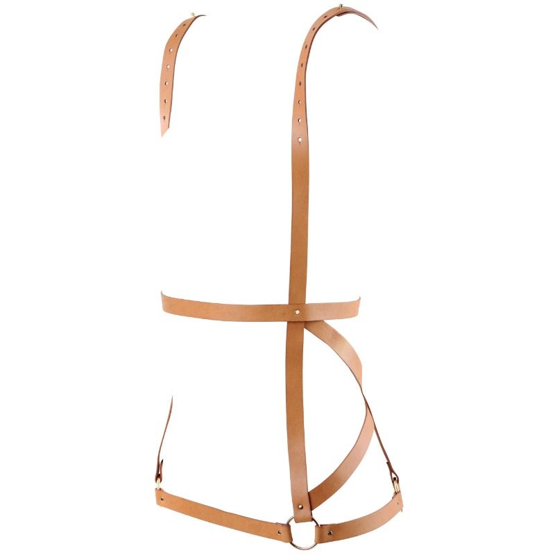 BIJOUX - INDISCRETS MAZE ARNÊS FORMA DE VESTIDO CASTANHO - Sex Shop Sexy