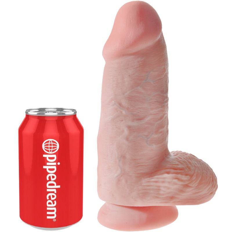 KING COCK - PÉNIS REALISTA CHUBBY 23 CM - Sex Shop Sexy