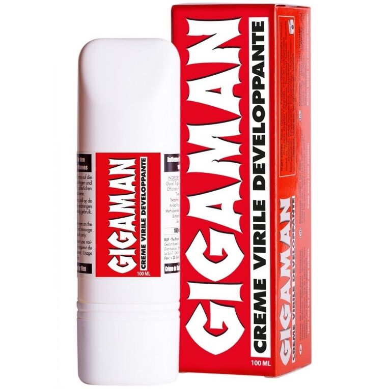 RUF - GIGAMAN CREME PARA AUMENTO DA VIRILIDADE - Sex Shop Sexy