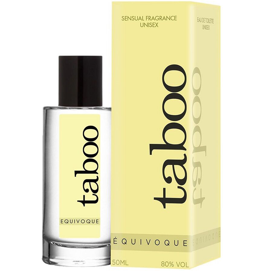 RUF - TABOO EQUIVOQUE PERFUME COM FEROMONAS PARA ELE E ELA - Sex Shop Sexy