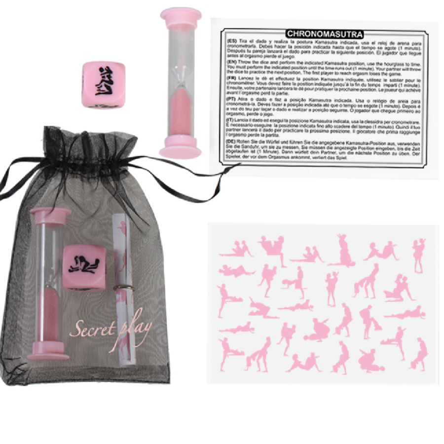 SECRETPLAY - KIT CHRONOMASUTRA (ES/EN/FR/DE/PT) - Sex Shop Sexy