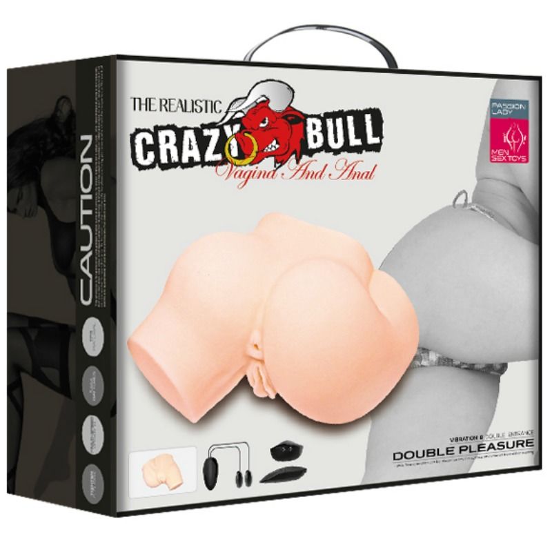 CRAZY BULL - BUNDA CON VAGINA Y NUS REALISTAS Y VIBRACIÓN