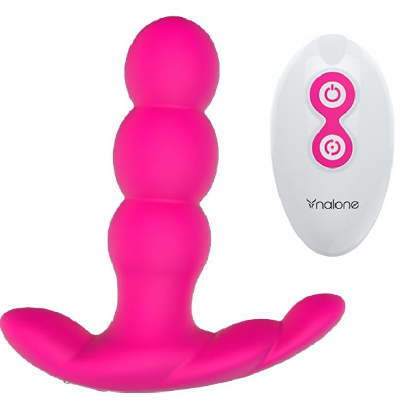 NALONE - PEARL VIBRADOR ANAL COM CONTROLO REMOTO PRETO - Sex Shop Sexy
