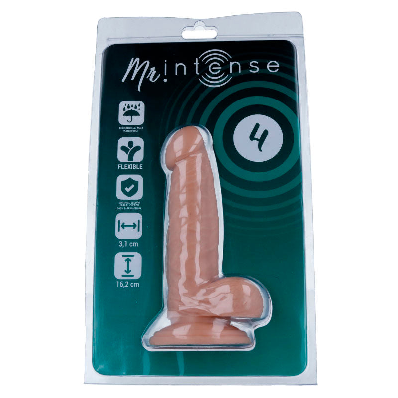MR INTENSE - 4 DILDO REALISTA 16.2 CM x 3.1 CM - Sex Shop Sexy