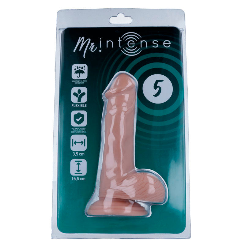 MR INTENSE - 5 DILDO REALISTA 16.5 CM x 3.5 CM - Sex Shop Sexy