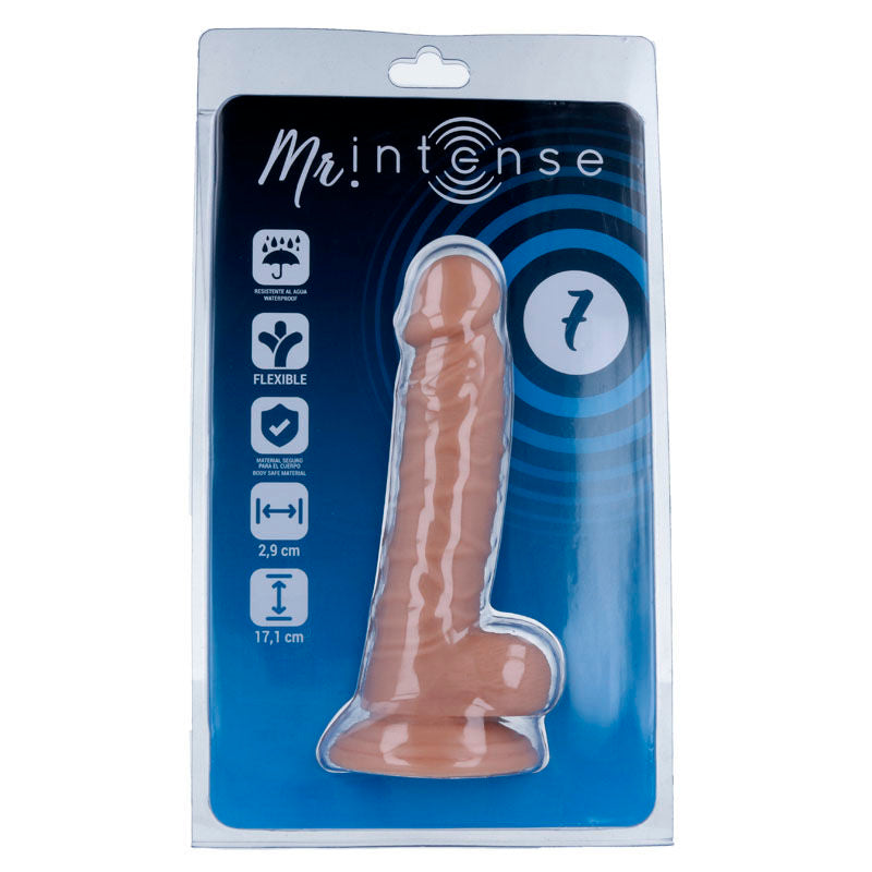 MR INTENSE - 7 DILDO REALISTA 17.1 CM x 2.9 CM - Sex Shop Sexy