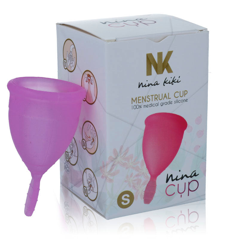 NINA KIKÍ - COPO MENSTRUAL LILÁS - TAMANHO S - Sex Shop Sexy