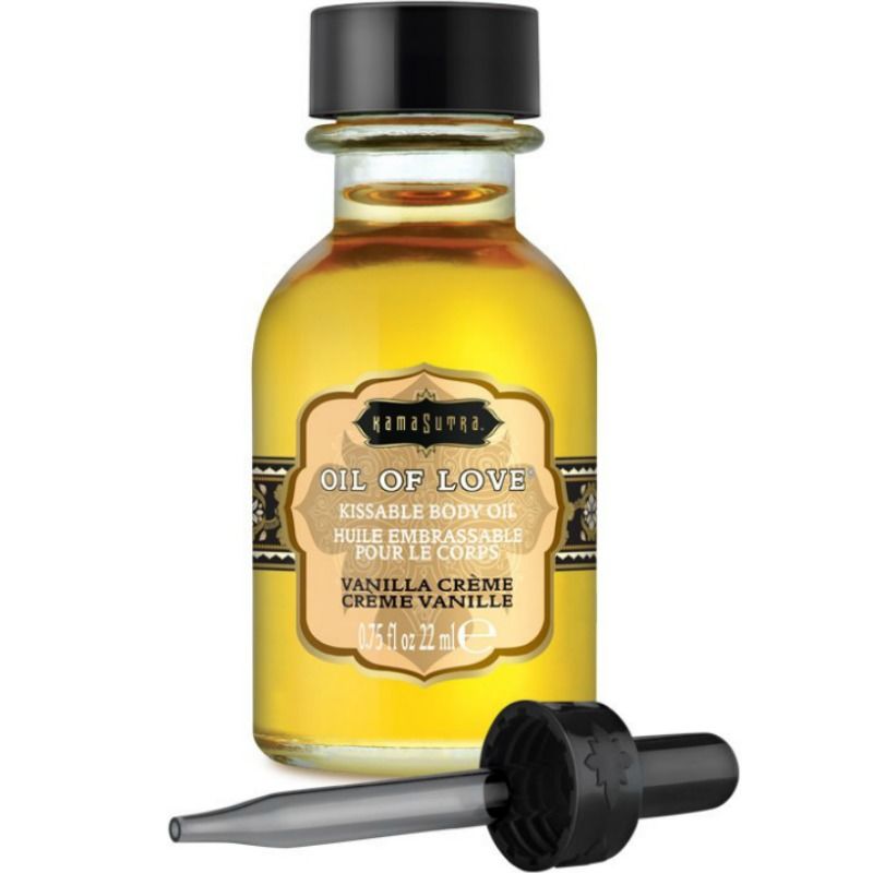KAMASUTRA - ÓLEO COMESTÍVEL - BAUNILHA 22 ML - Sex Shop Sexy