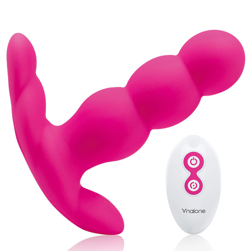 NALONE - PEARL VIBRADOR ANAL COM CONTROLO REMOTO PRETO - Sex Shop Sexy