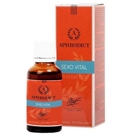 RUF - SUPLEMENTO ALIMENTAR SEXOVITAL 20ML - Sex Shop Sexy