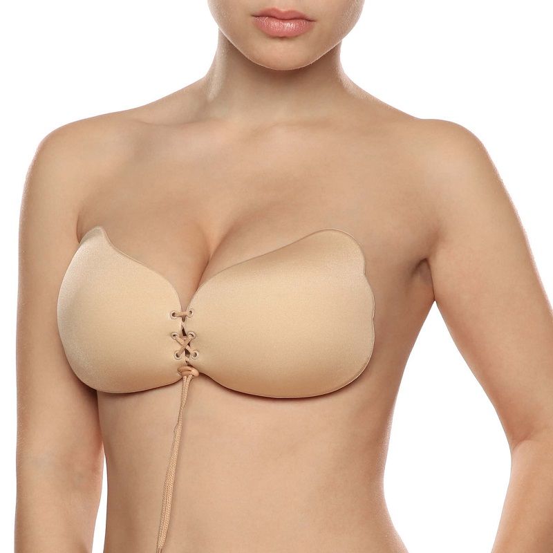 BYE-BRA - LACE-IT SUTIÃ PUSH-UP BEGE COPA A - Sex Shop Sexy