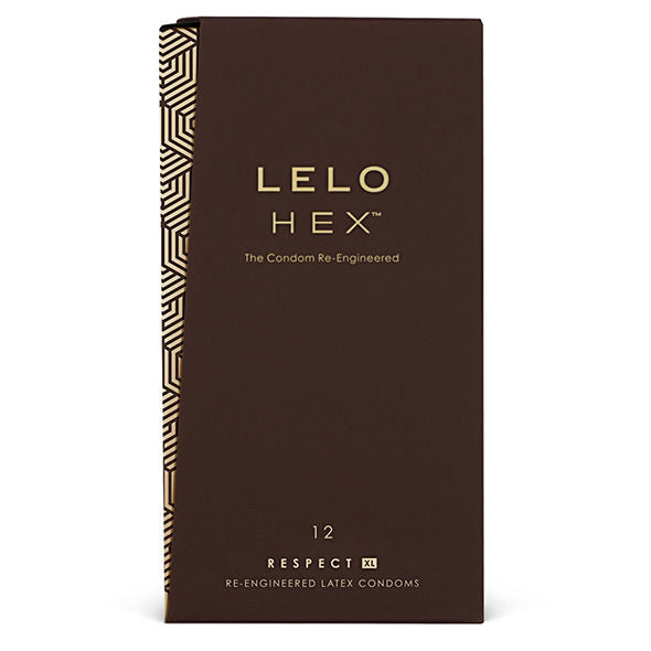 LELO - HEX PRESERVATIVO RESPECT XL 12 PACK - Sex Shop Sexy