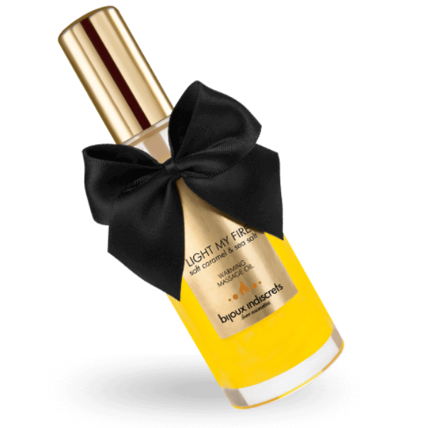 BIJOUX - ÓLEO DE MASAJE EFEITO CALOR AROMA CARAMELO