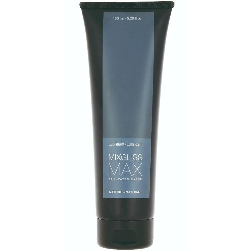 MIXGLISS - MAX LUBRIFICANTE À BASE DE ÁGUA EXTRA LUBRIFICAÇÃO 150 ML - Sex Shop Sexy