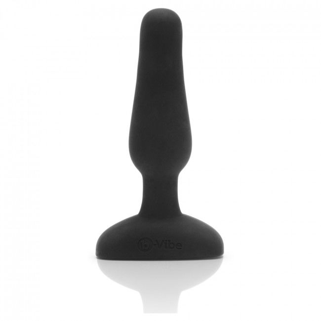 B-VIBE - PLUG ANAL DE CONTROLE REMOTO NOVICE PRETO - Sex Shop Sexy