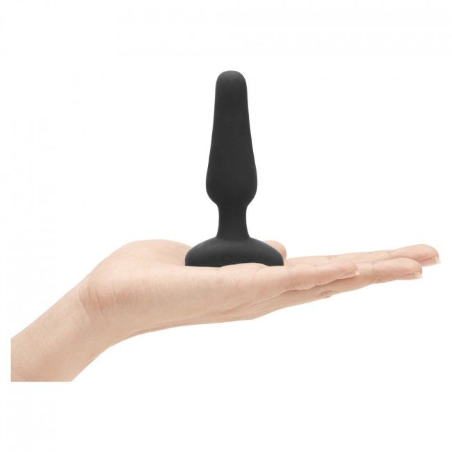 B-VIBE - PLUG ANAL DE CONTROLE REMOTO NOVICE PRETO - Sex Shop Sexy