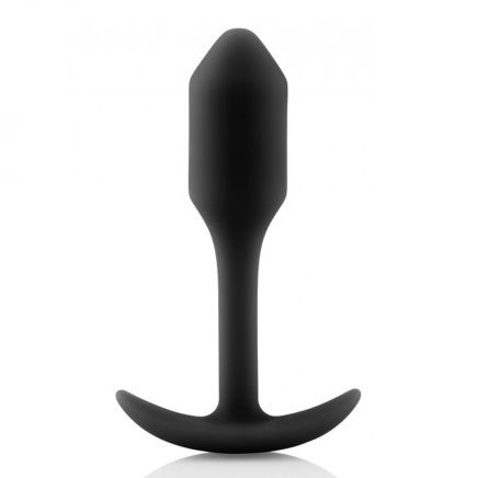 B-VIBE - PLUG SNUG 1 PRETO - Sex Shop Sexy