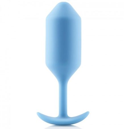 B-VIBE - SNUG PLUG ANAL 3 AZUL CELESTE - Sex Shop Sexy