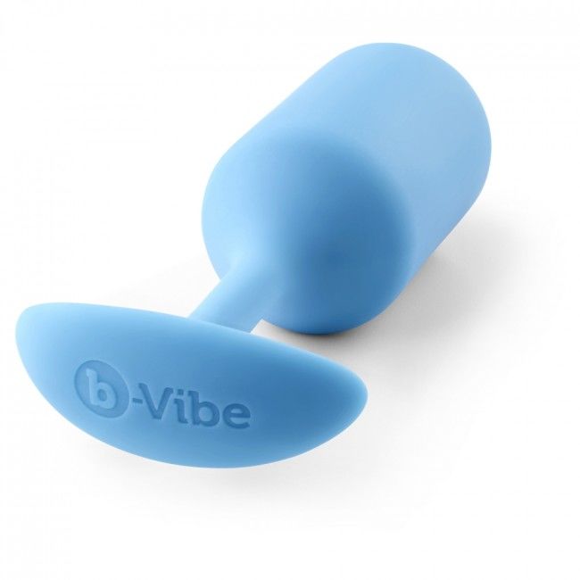 B-VIBE - SNUG PLUG ANAL 3 AZUL CELESTE - Sex Shop Sexy