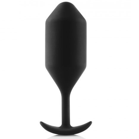 B-VIBE - SNUG PLUG ANAL 4 PRETO - Sex Shop Sexy