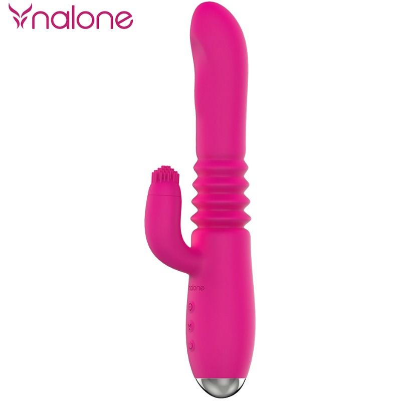 NALONE - VIBRADOR UP&DOWN E RABBIT COM ROTAÇÃO - Sex Shop Sexy