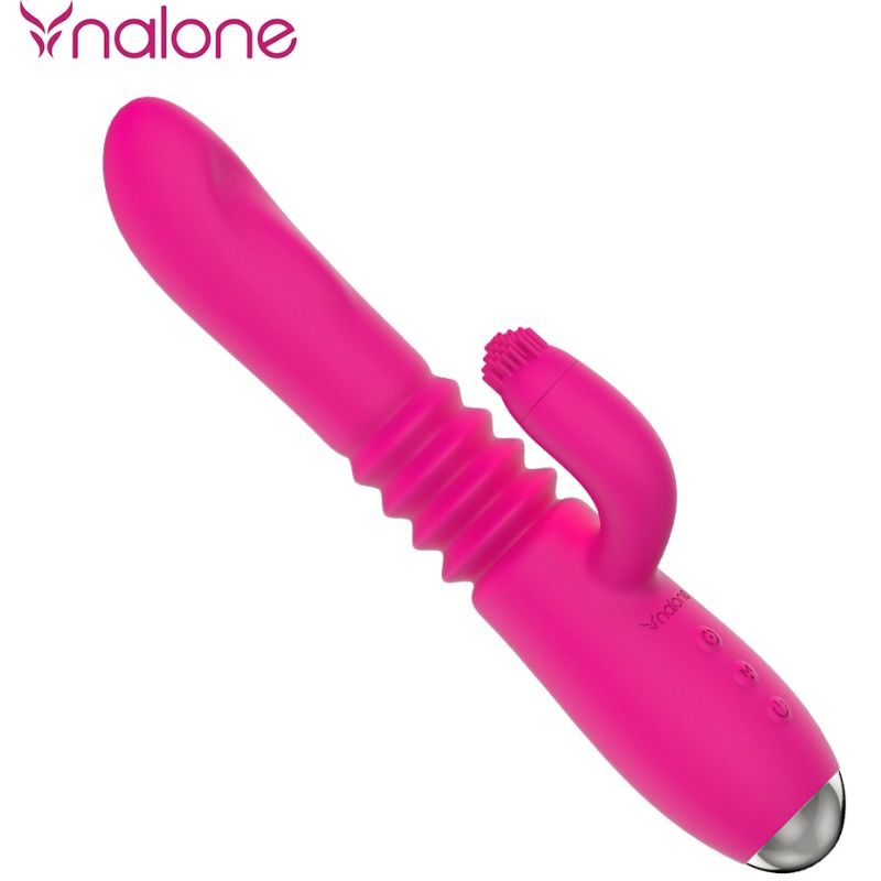 NALONE - VIBRADOR UP&DOWN E RABBIT COM ROTAÇÃO - Sex Shop Sexy