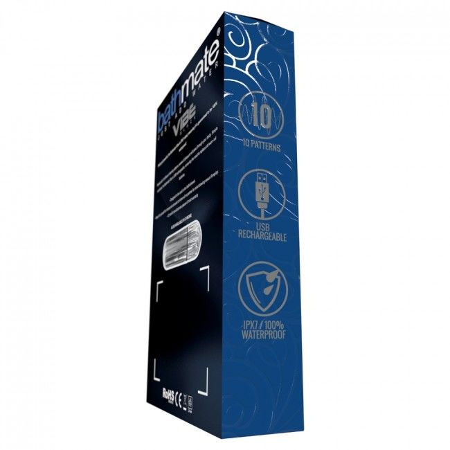 BATHMATE - VIBE BULLET VIBRADOR PRATEADO - Sex Shop Sexy