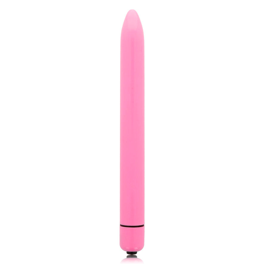 GLOSSY - VIBRADOR SLIM ROSA OSCURO
