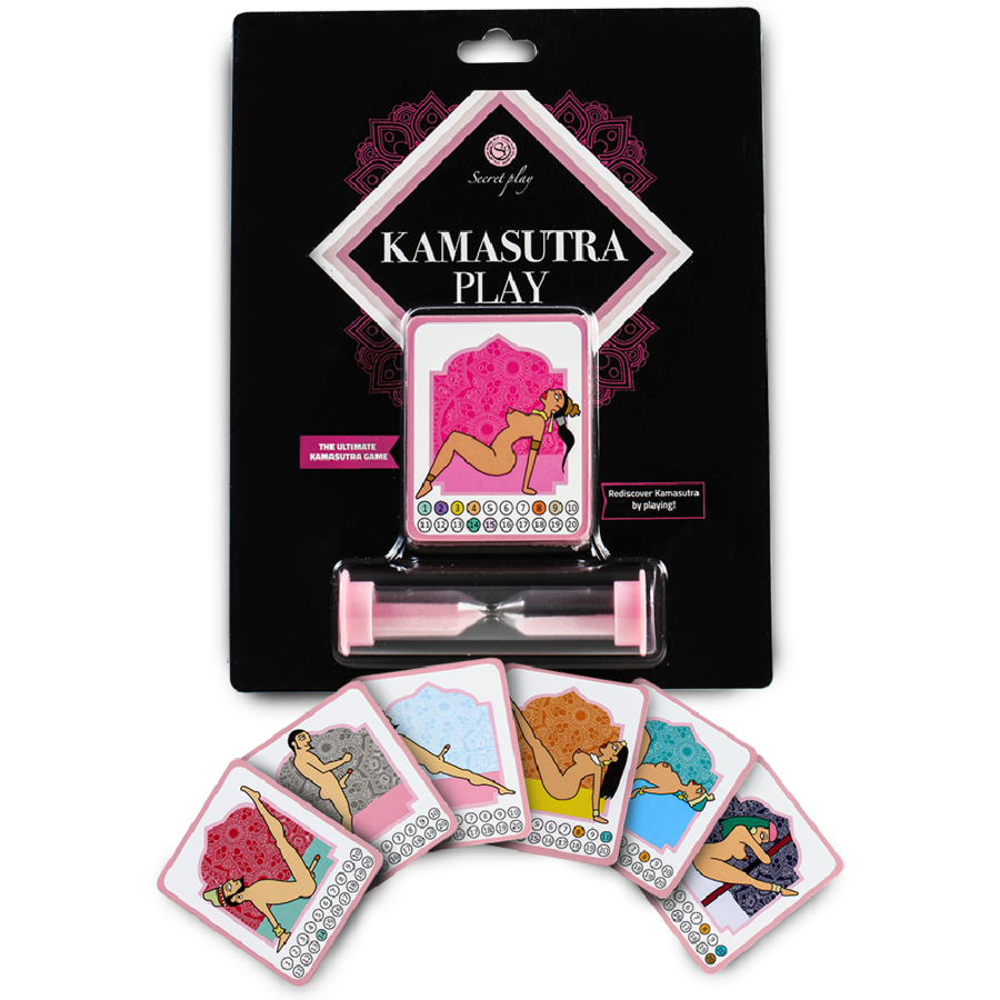 SECRETPLAY - JOGO DE CASAIS KAMASUTRA PLAY (ES/EN/IT/FR/DE/PT) - Sex Shop Sexy