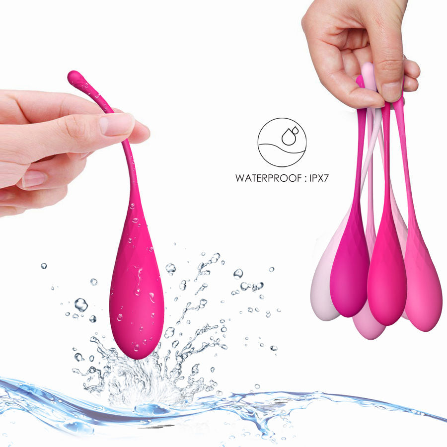 LESLIE - KEGEL FIT TREINADOR DE CHÃO PÉLVICO 6 PESOS - Sex Shop Sexy