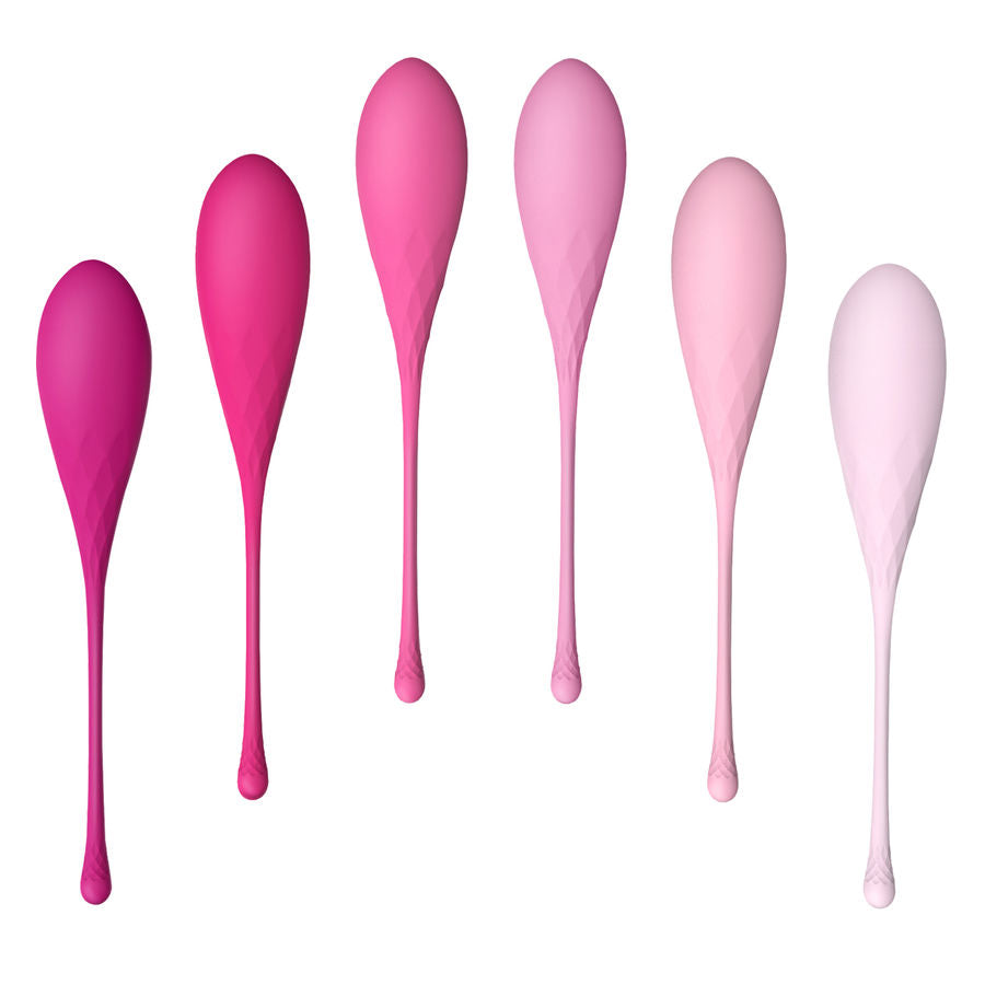 LESLIE - KEGEL FIT TREINADOR DE CHÃO PÉLVICO 6 PESOS - Sex Shop Sexy