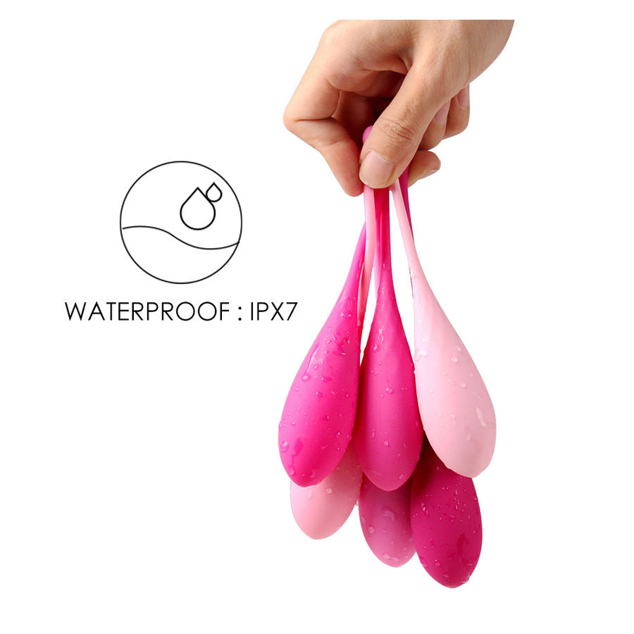 LESLIE - KEGEL FIT TREINADOR DE CHÃO PÉLVICO 6 PESOS - Sex Shop Sexy