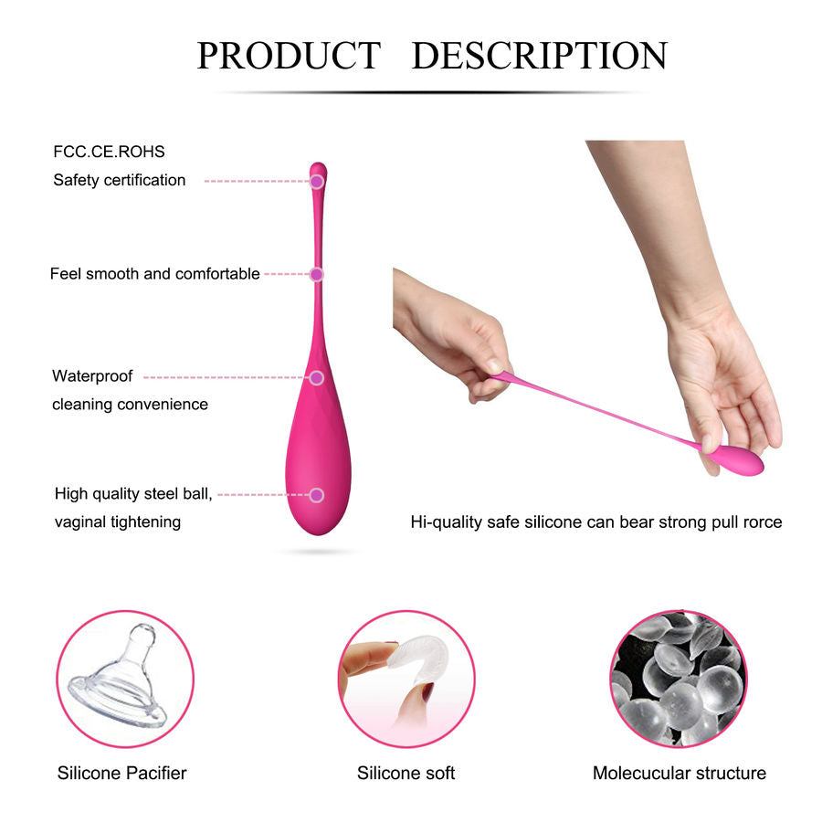 LESLIE - KEGEL FIT TREINADOR DE CHÃO PÉLVICO 6 PESOS - Sex Shop Sexy