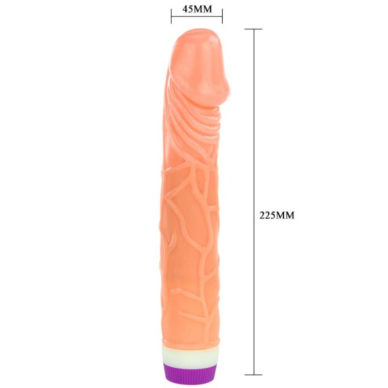 BAILE - WAVES OF PLEASURE VIBRADOR REALISTA 22.5 CM - Sex Shop Sexy
