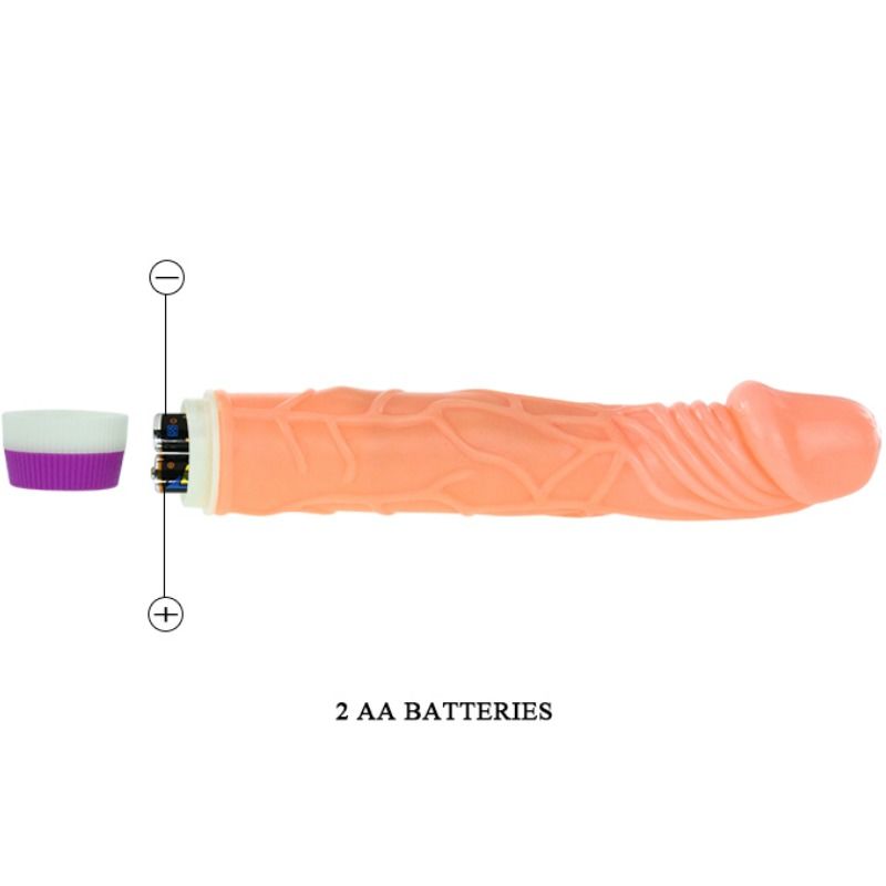 BAILE - WAVES OF PLEASURE VIBRADOR REALISTA 22.5 CM - Sex Shop Sexy