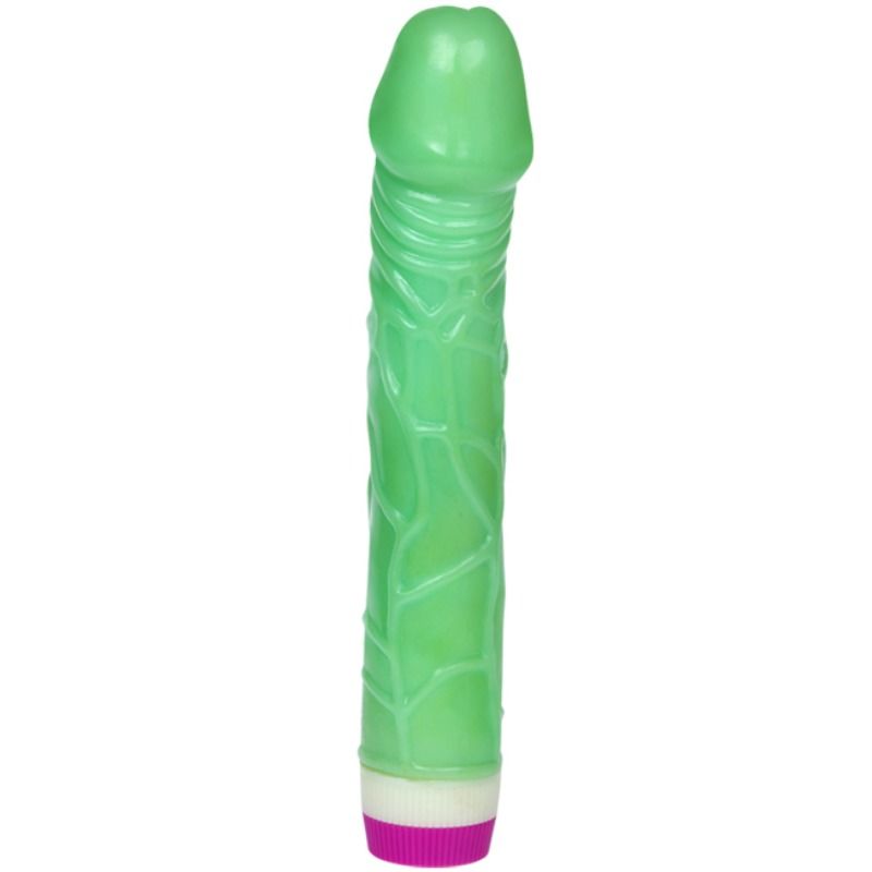 BAILE - WAVES OF PLEASURE VIBRADOR 23 CM VERDE - Sex Shop Sexy