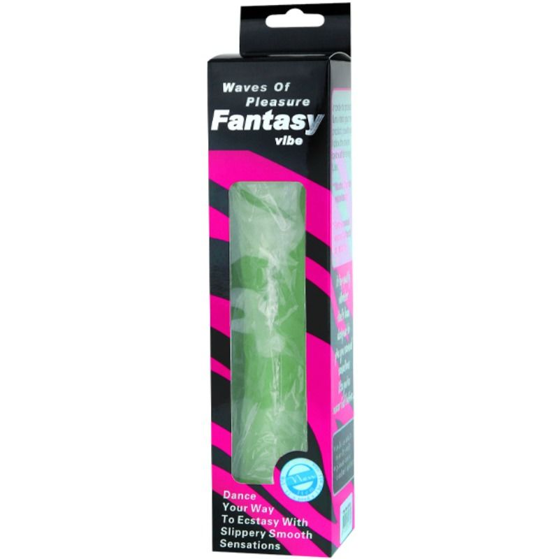 BAILE - WAVES OF PLEASURE VIBRADOR 23 CM VERDE - Sex Shop Sexy