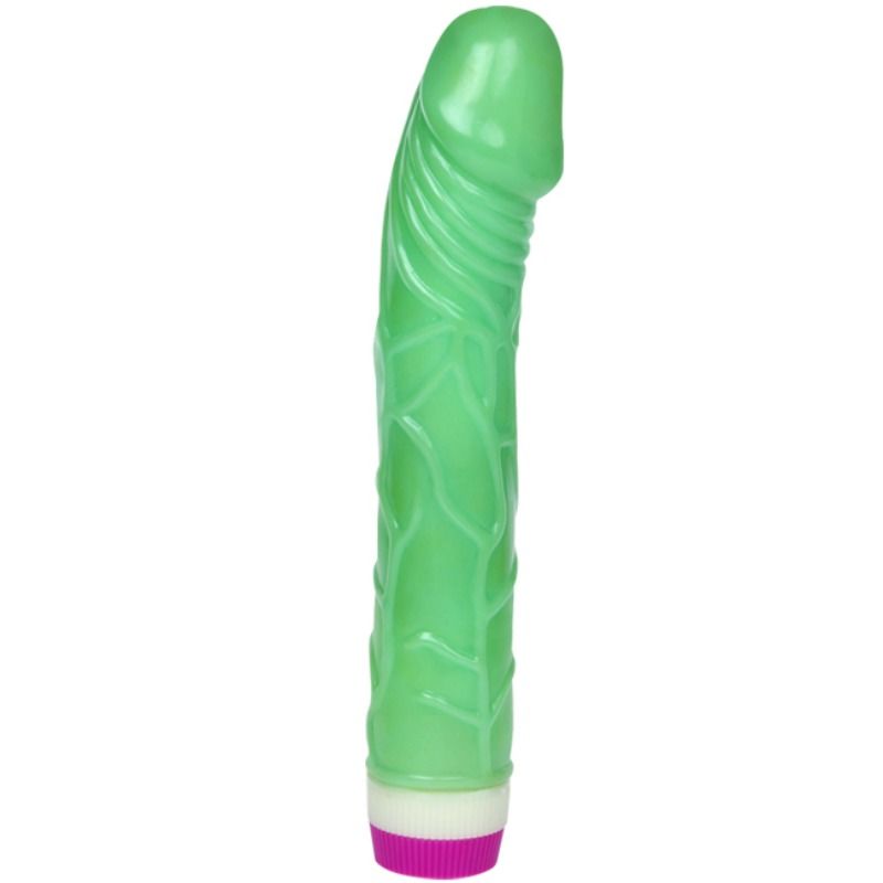 BAILE - WAVES OF PLEASURE VIBRADOR 23 CM VERDE - Sex Shop Sexy