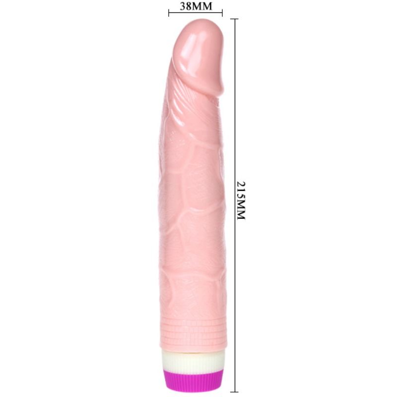 BAILE - VIBRADOR REALISTA PARA PRINCIPIANTES 21.5 CM - Sex Shop Sexy