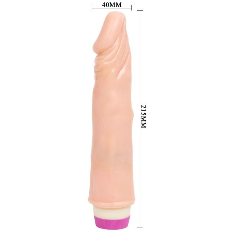 BAILE - WAVES OF PLEASURE VIBRADOR 21.5 CM PRINCIPIANTES - Sex Shop Sexy