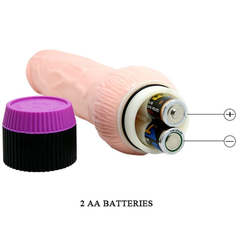 BAILE - ADOUR CLUB VIBRADOR REALISTA BASE LARGA 22 CM - Sex Shop Sexy