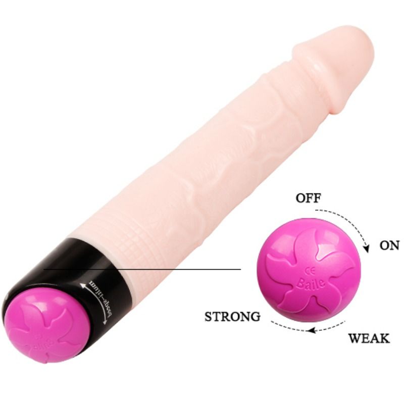 BAILE - COLORFUL SEX VIBRAÇÃO E ROTAÇÃO 24 CM - Sex Shop Sexy