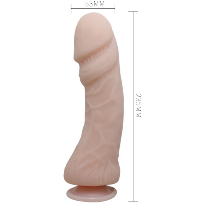 BAILE - DILDO REALISTA NATURAL DE PENE GRANDE 23.5 CM