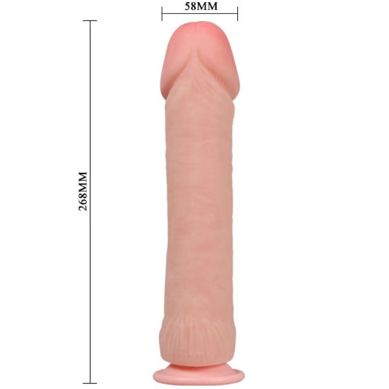 BAILE - DILDO REALÍSTICO NATURAL DE PENE GRANDE 26 CM